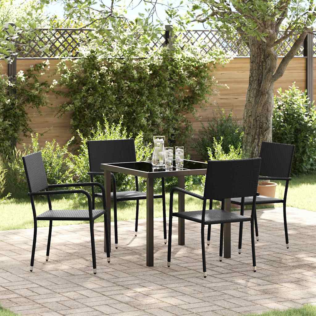 Garten Essgruppe Mit Kissen 7 Pcs Poly-Rattan