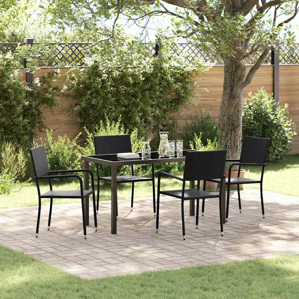 Garten Essgruppe Mit Kissen 7 Pcs Poly-Rattan