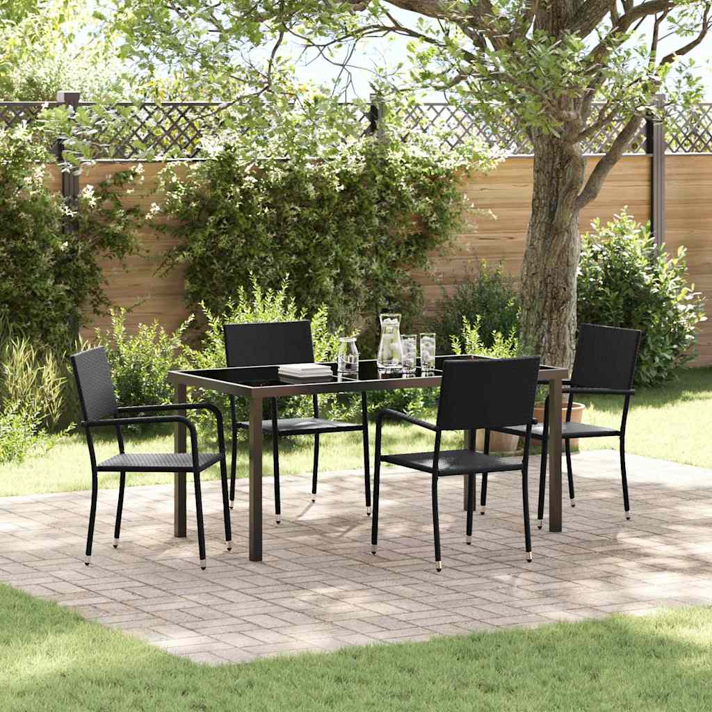 Garten Essgruppe Mit Kissen 7 Pcs Poly-Rattan