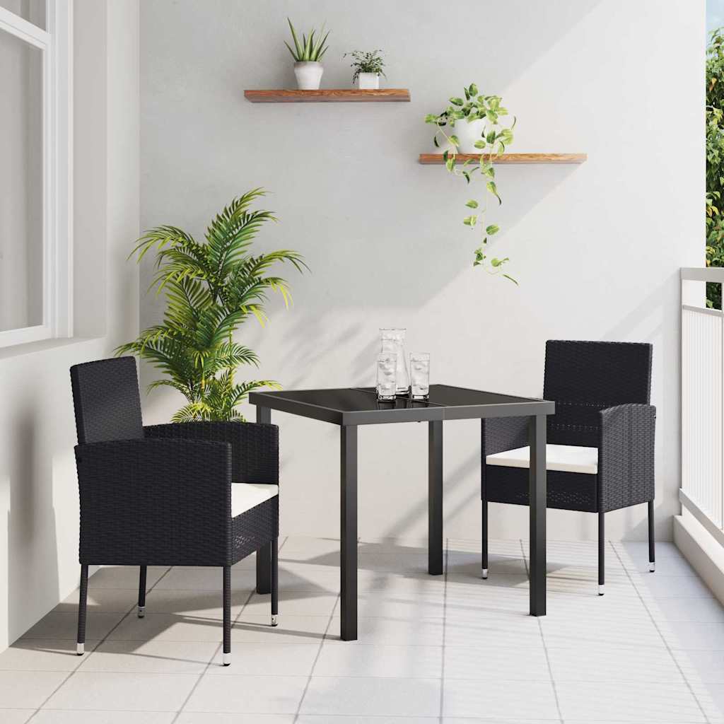 Garten Essgruppe Mit Kissen 5 Pcs Grau Poly-Rattan