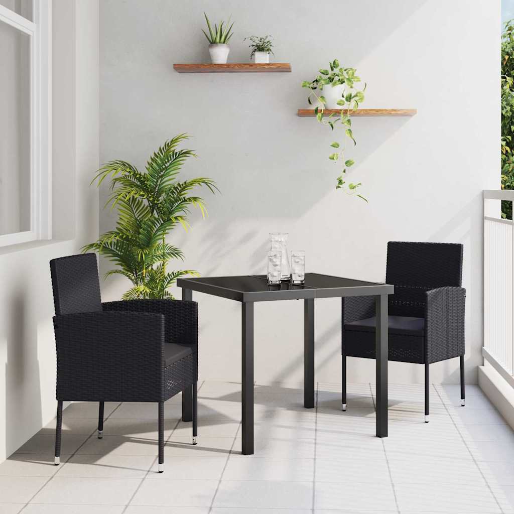 Garten Essgruppe Mit Kissen 5 Pcs Grau Poly-Rattan
