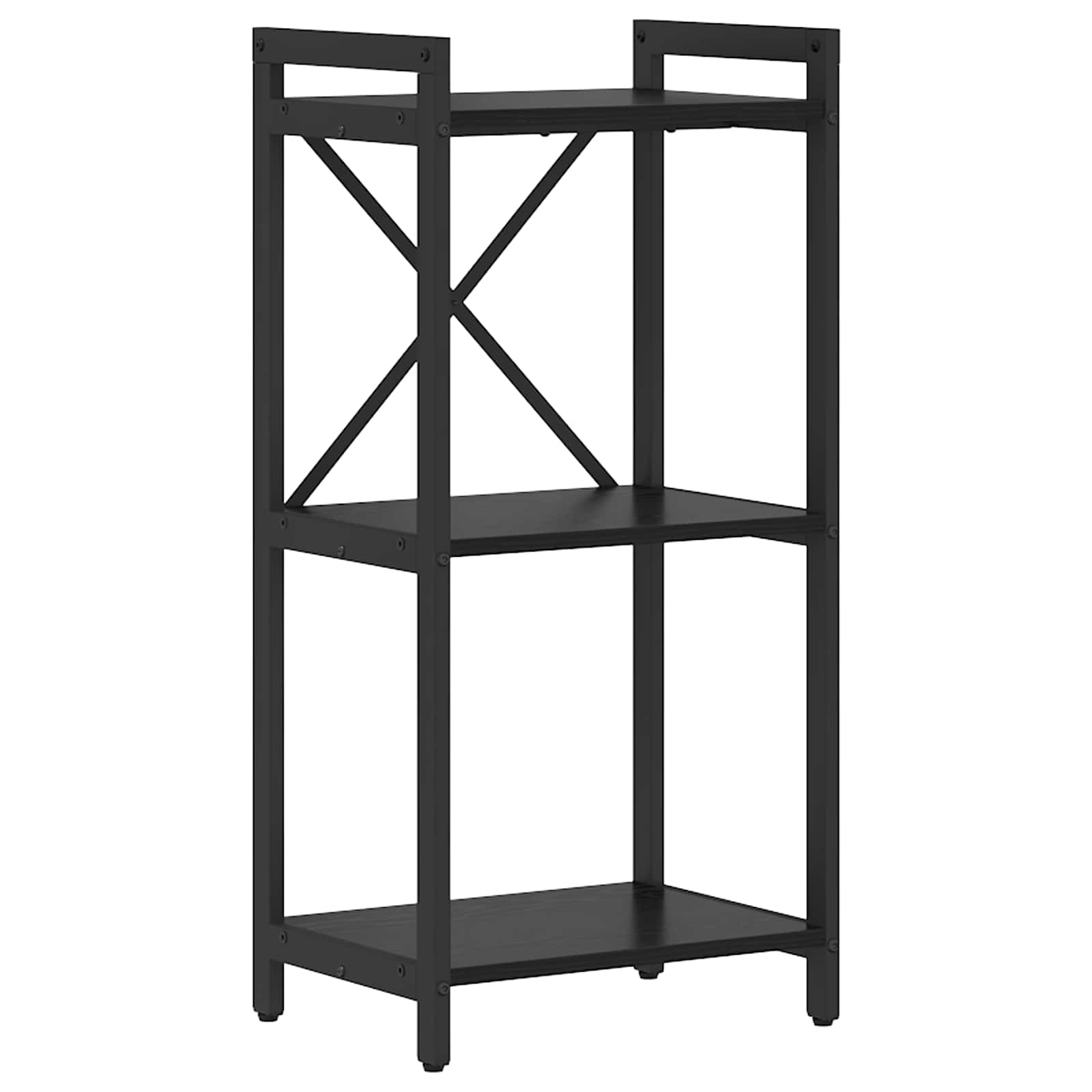 Bücherregal Geräucherte Eiche 40 X 30 X 85 Cm Holzwerkstoff