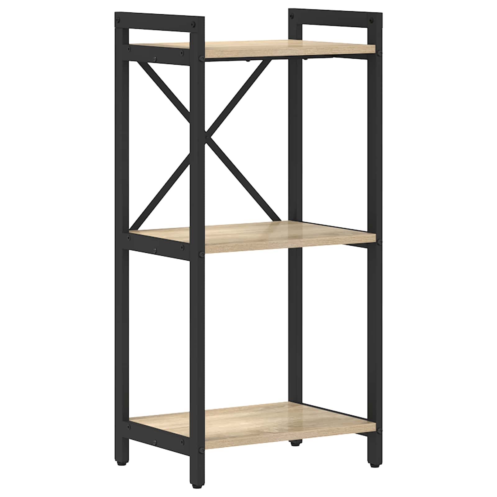 Bücherregal Geräucherte Eiche 40 X 30 X 85 Cm Holzwerkstoff