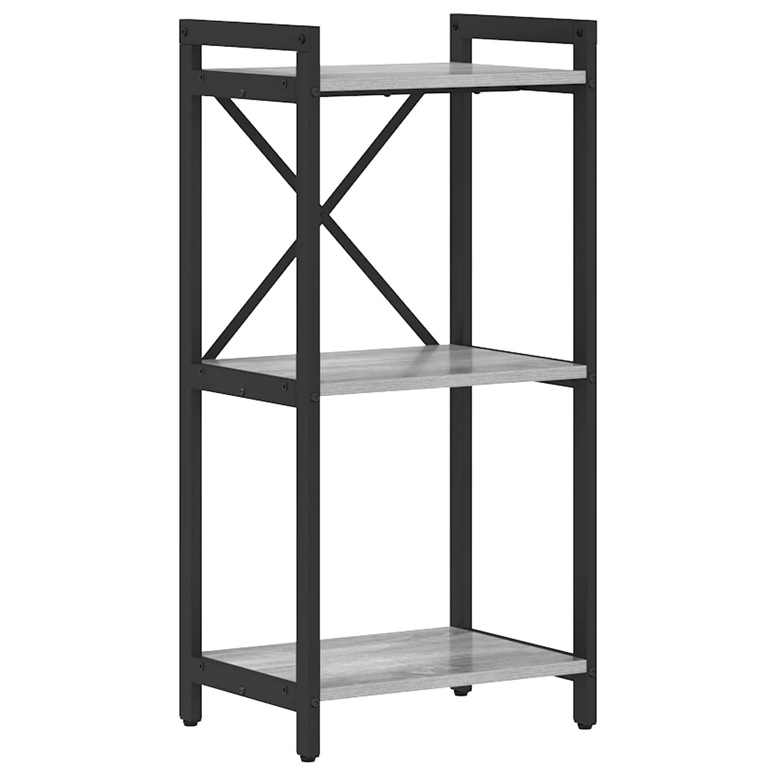 Bücherregal Geräucherte Eiche 40 X 30 X 85 Cm Holzwerkstoff
