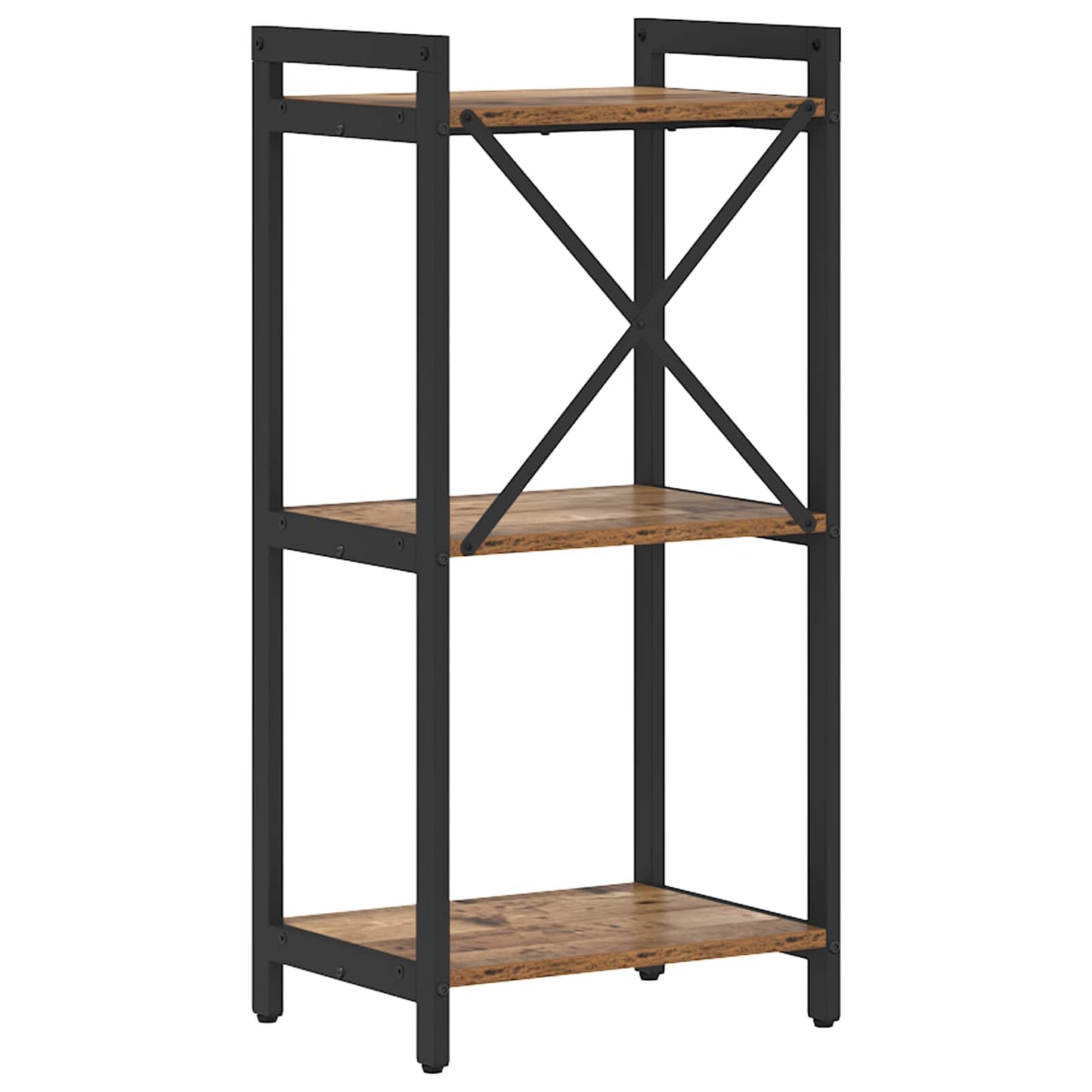 Bücherregal Geräucherte Eiche 40 X 30 X 85 Cm Holzwerkstoff