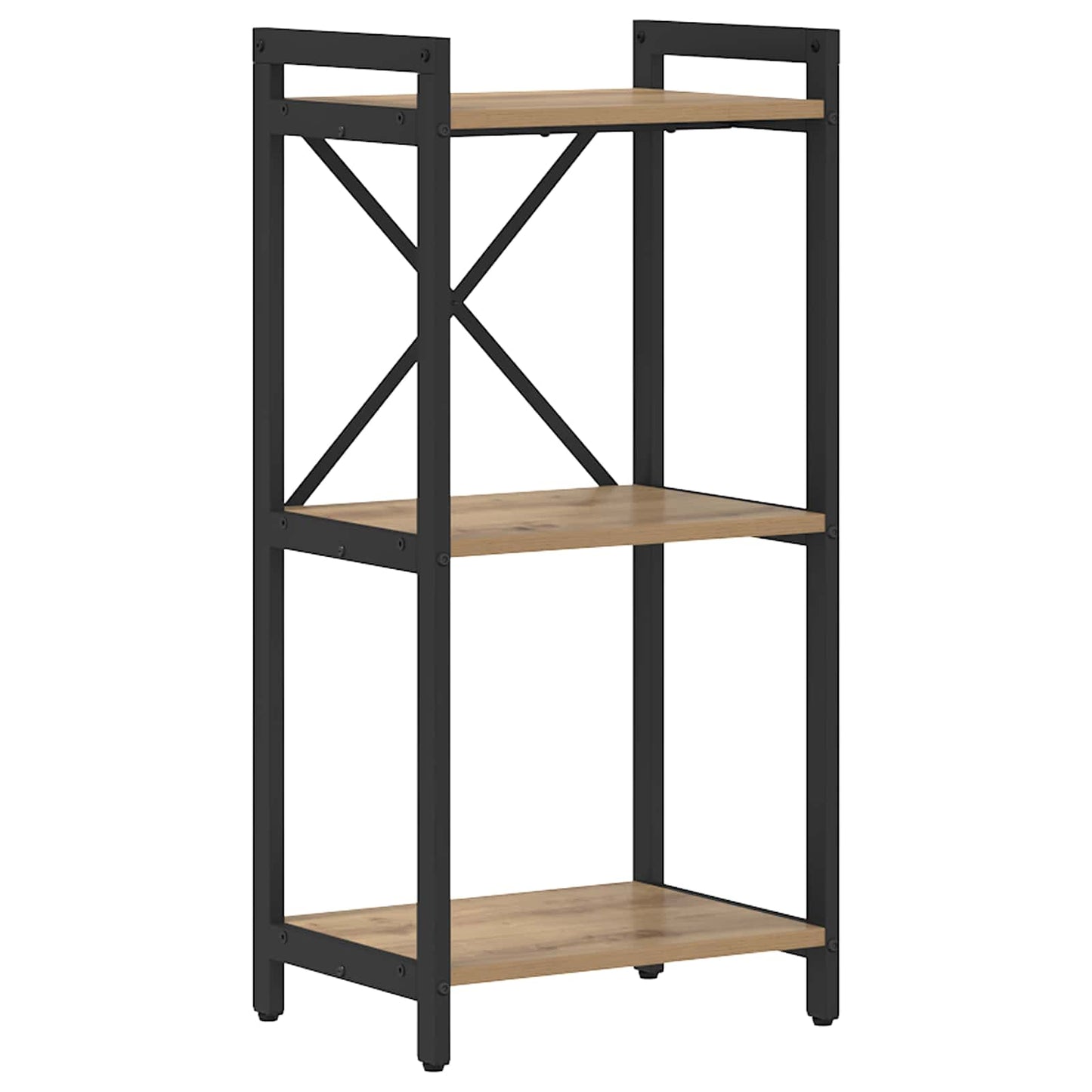 Bücherregal Geräucherte Eiche 40 X 30 X 85 Cm Holzwerkstoff