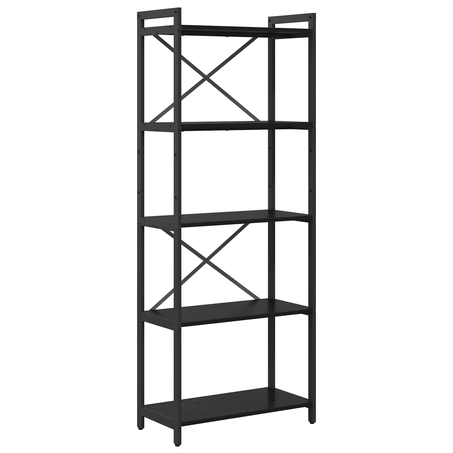 Bücherregal Geräucherte Eiche 40 X 30 X 85 Cm Holzwerkstoff