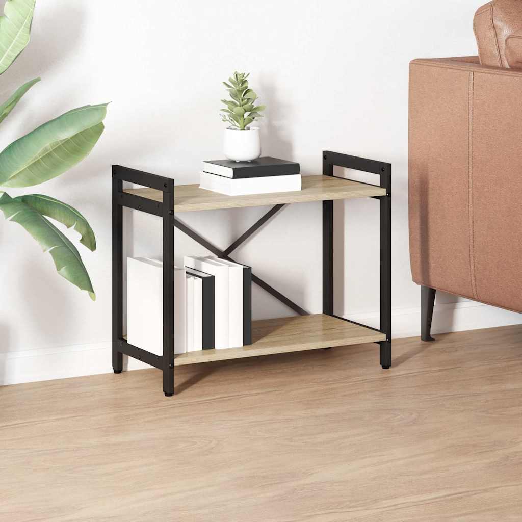 Bücherregal Geräucherte Eiche 40 X 30 X 85 Cm Holzwerkstoff