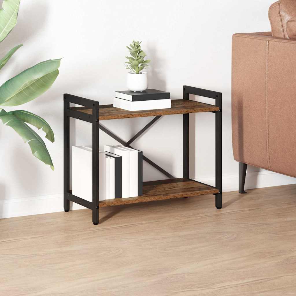 Bücherregal Geräucherte Eiche 40 X 30 X 85 Cm Holzwerkstoff