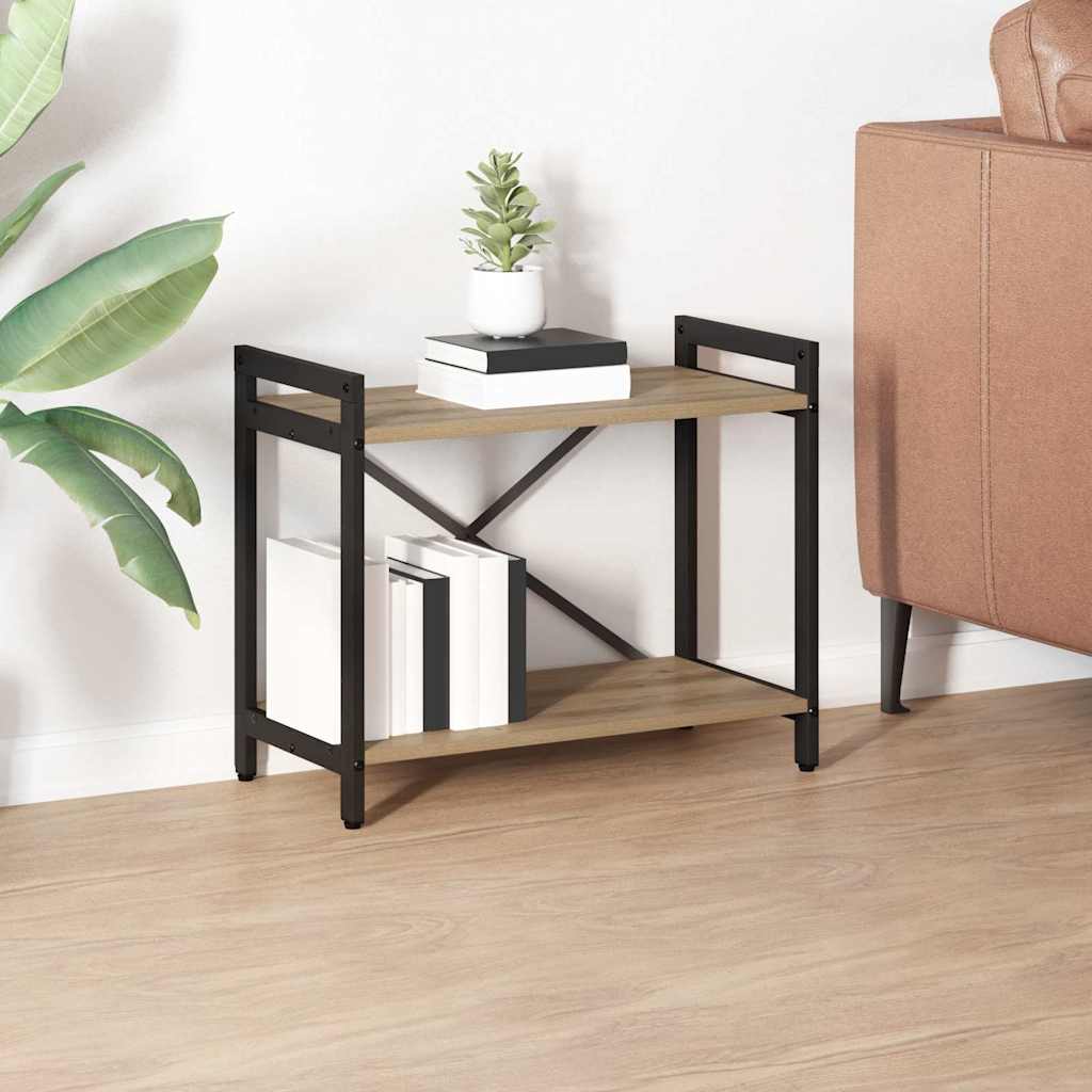 Bücherregal Geräucherte Eiche 40 X 30 X 85 Cm Holzwerkstoff