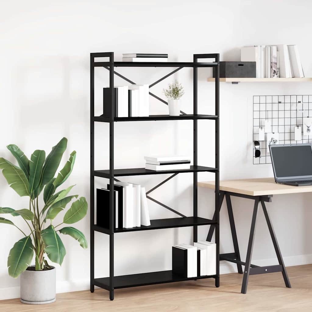 Bücherregal Geräucherte Eiche 40 X 30 X 85 Cm Holzwerkstoff