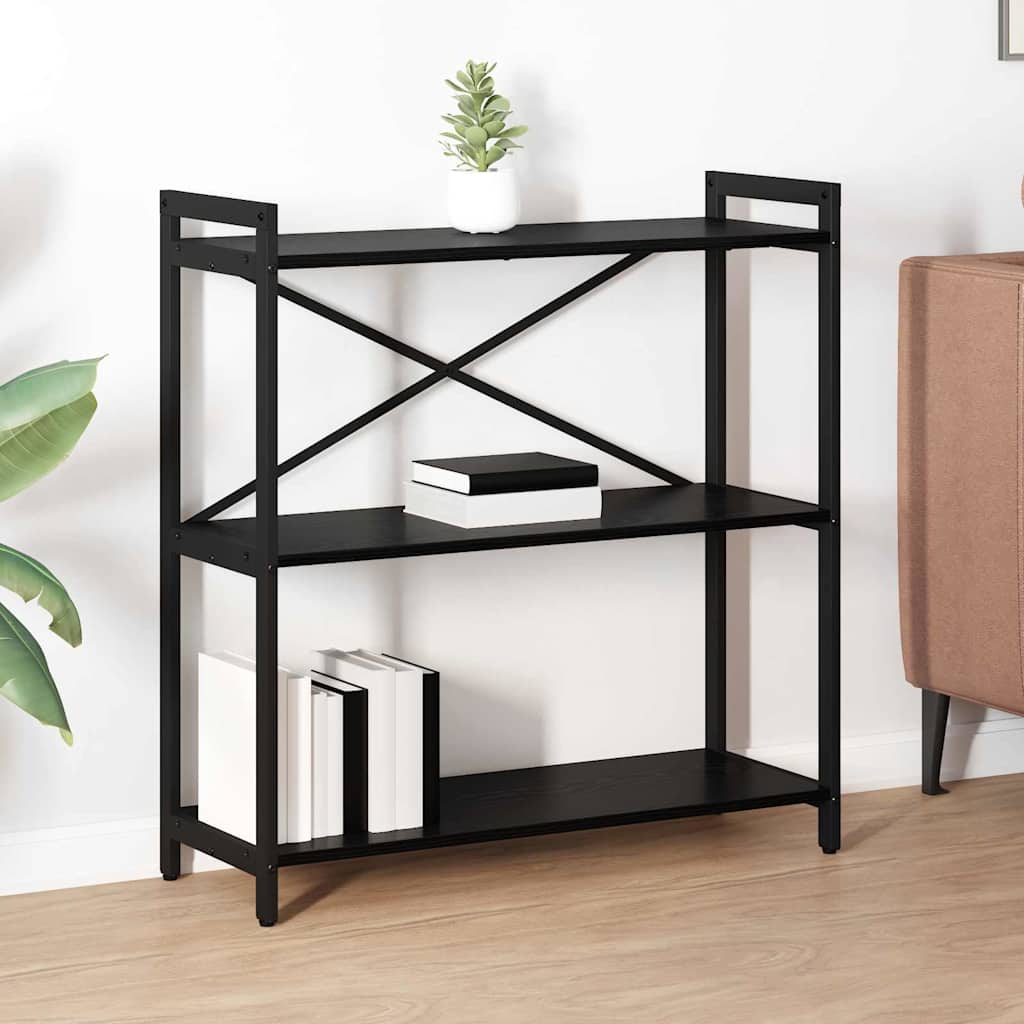 Bücherregal Geräucherte Eiche 40 X 30 X 85 Cm Holzwerkstoff