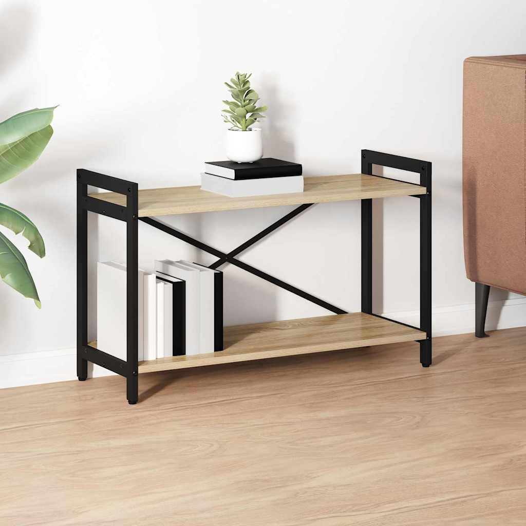 Bücherregal Geräucherte Eiche 40 X 30 X 85 Cm Holzwerkstoff