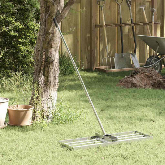 Garten Nivellierrechen Silber 75 X 25 X 200 Cm