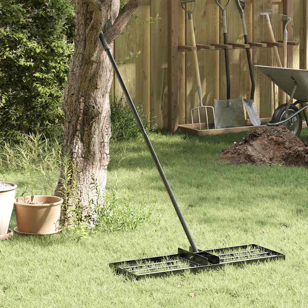 Garten Nivellierrechen Silber 75 X 25 X 200 Cm