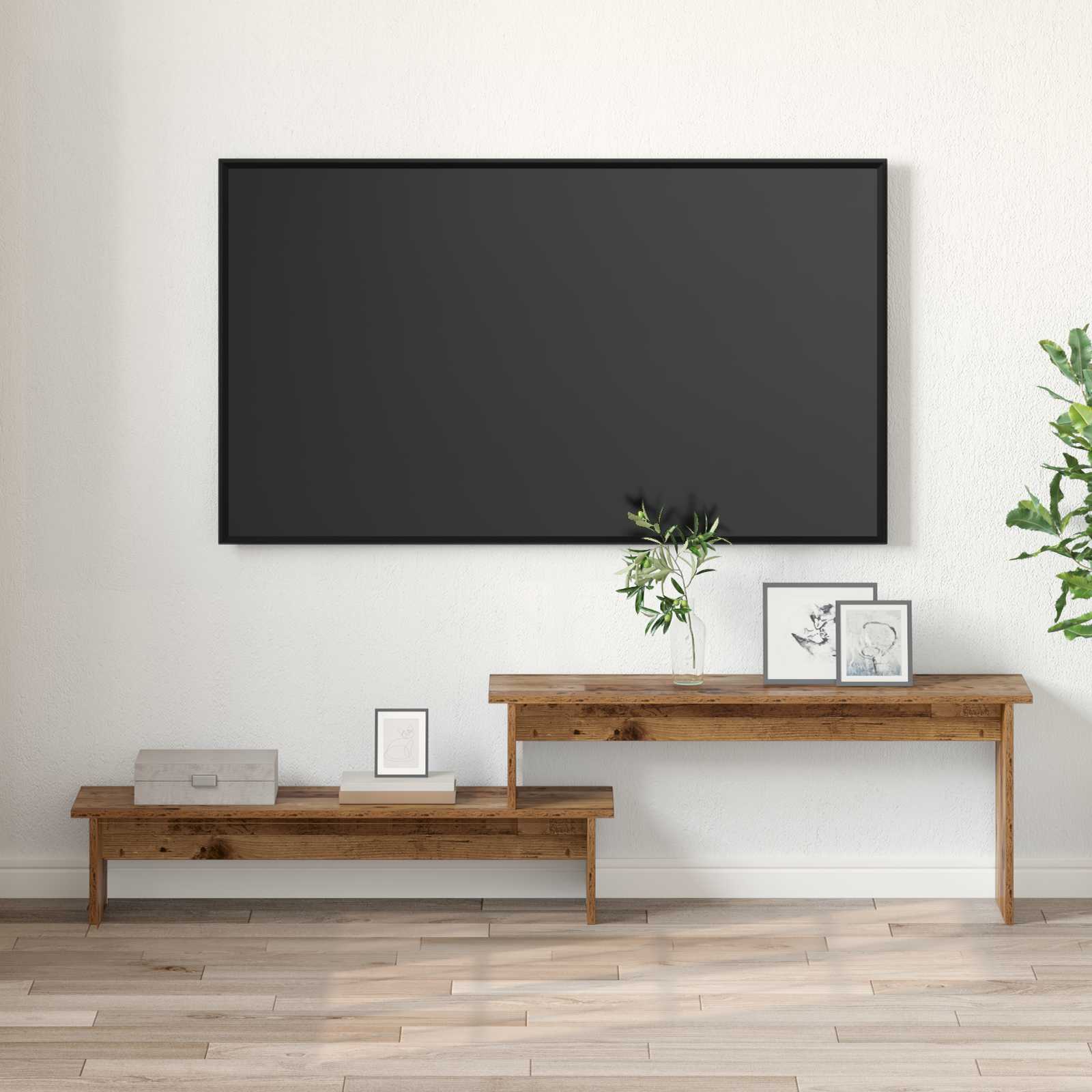 Tv-Schrankset 180 X 30 X 43 Cm Holzwerkstoff