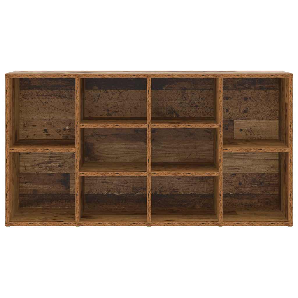Schuhbank Mit Regal 103 X 30 X 54,5 Cm Holzwerkstoff