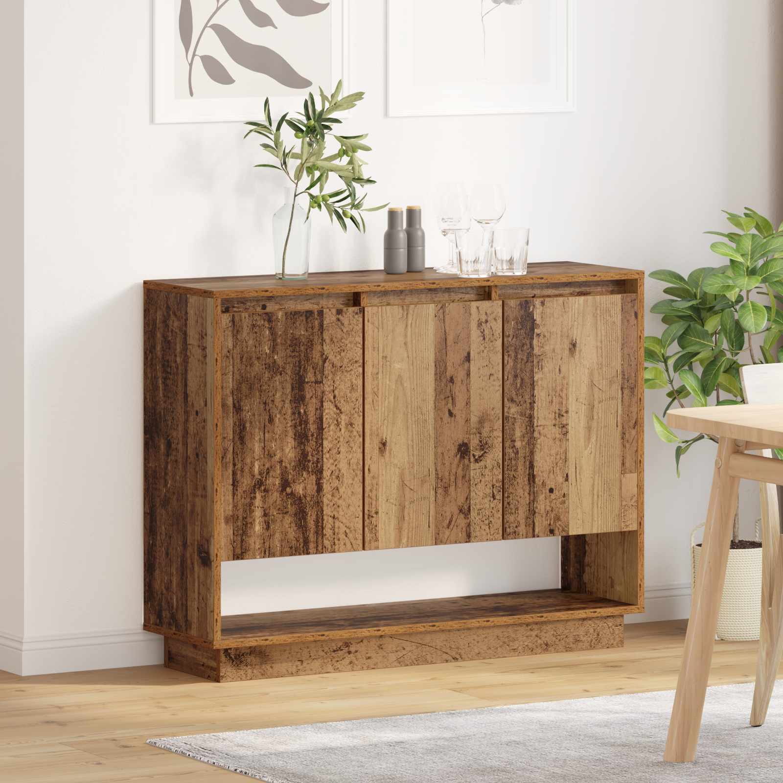 Sideboard 97 X 29 X 75 Cm Holzwerkstoff