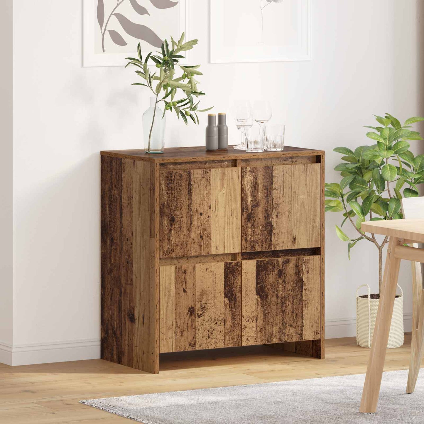 Sideboard 70 X 41 X 75 Cm Holzwerkstoff