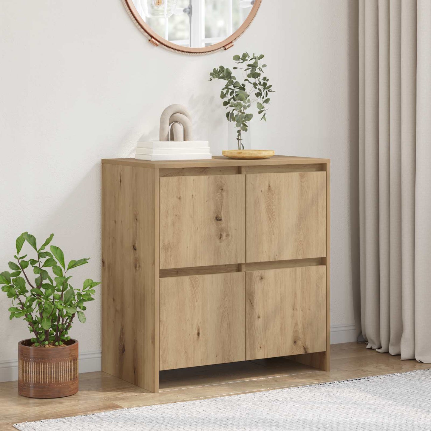 Sideboard 70 X 41 X 75 Cm Holzwerkstoff