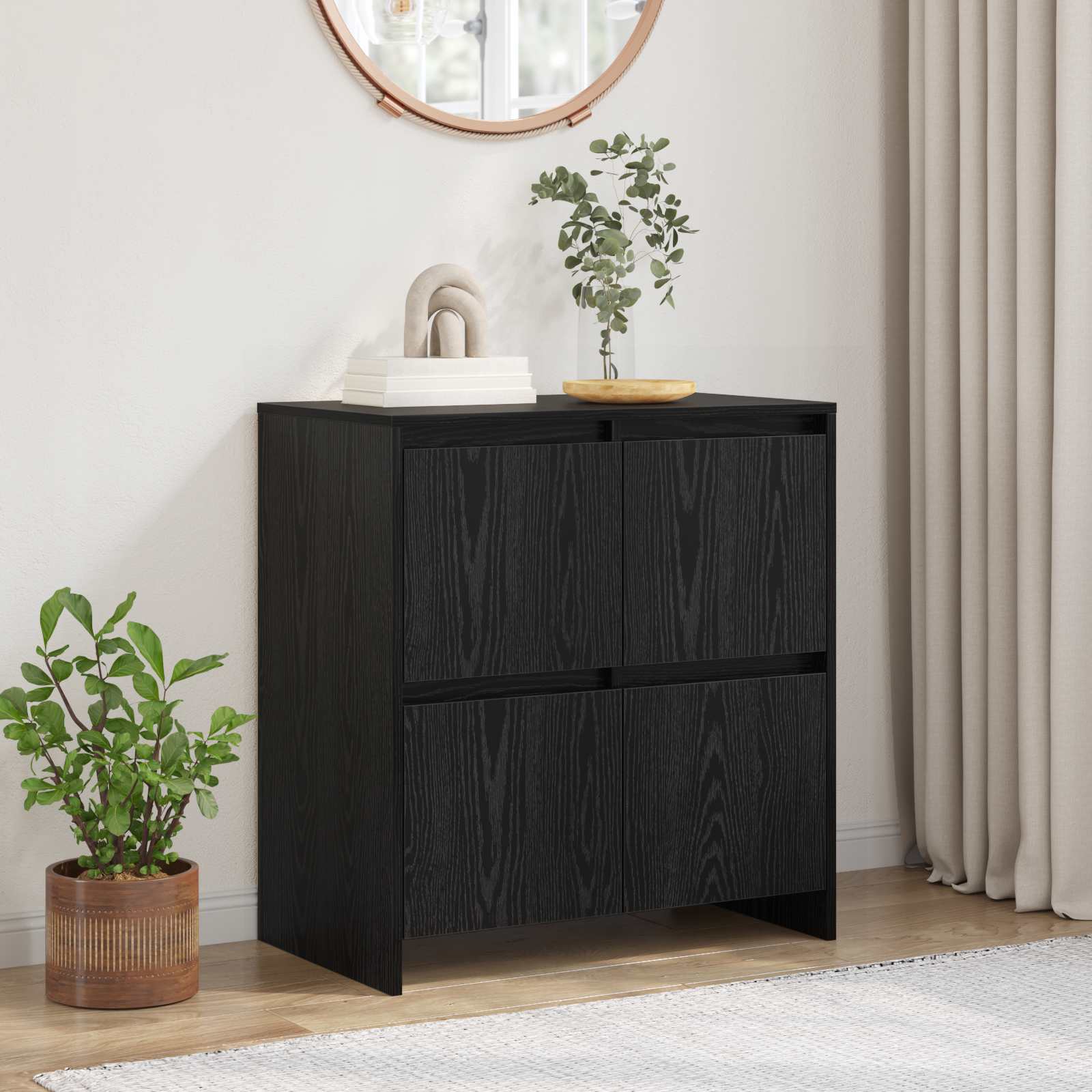 Sideboard 70 X 41 X 75 Cm Holzwerkstoff