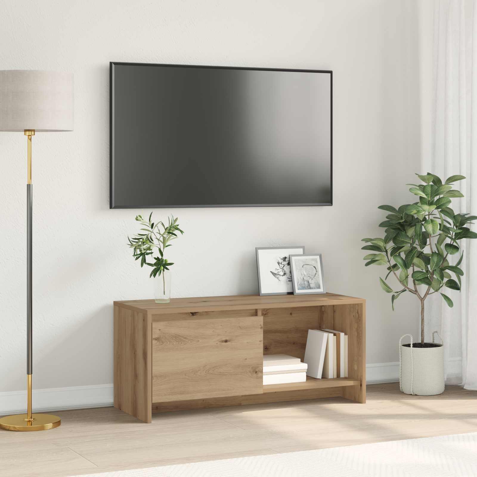 Tv-Schrankset 90 X 35 X 40 Cm Holzwerkstoff