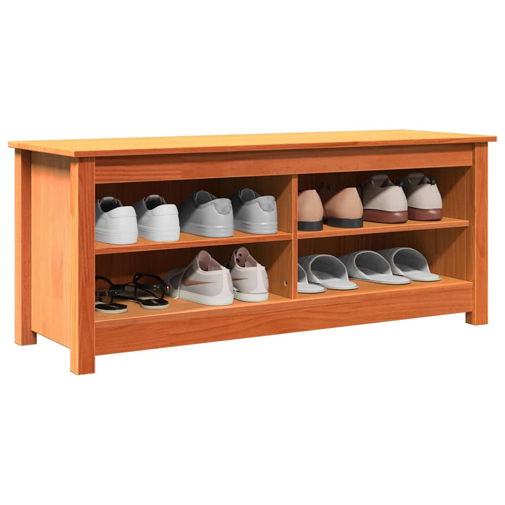 Sitzbank Mit Stauraum Mit Regal 110 X 38 X 45,5 Cm