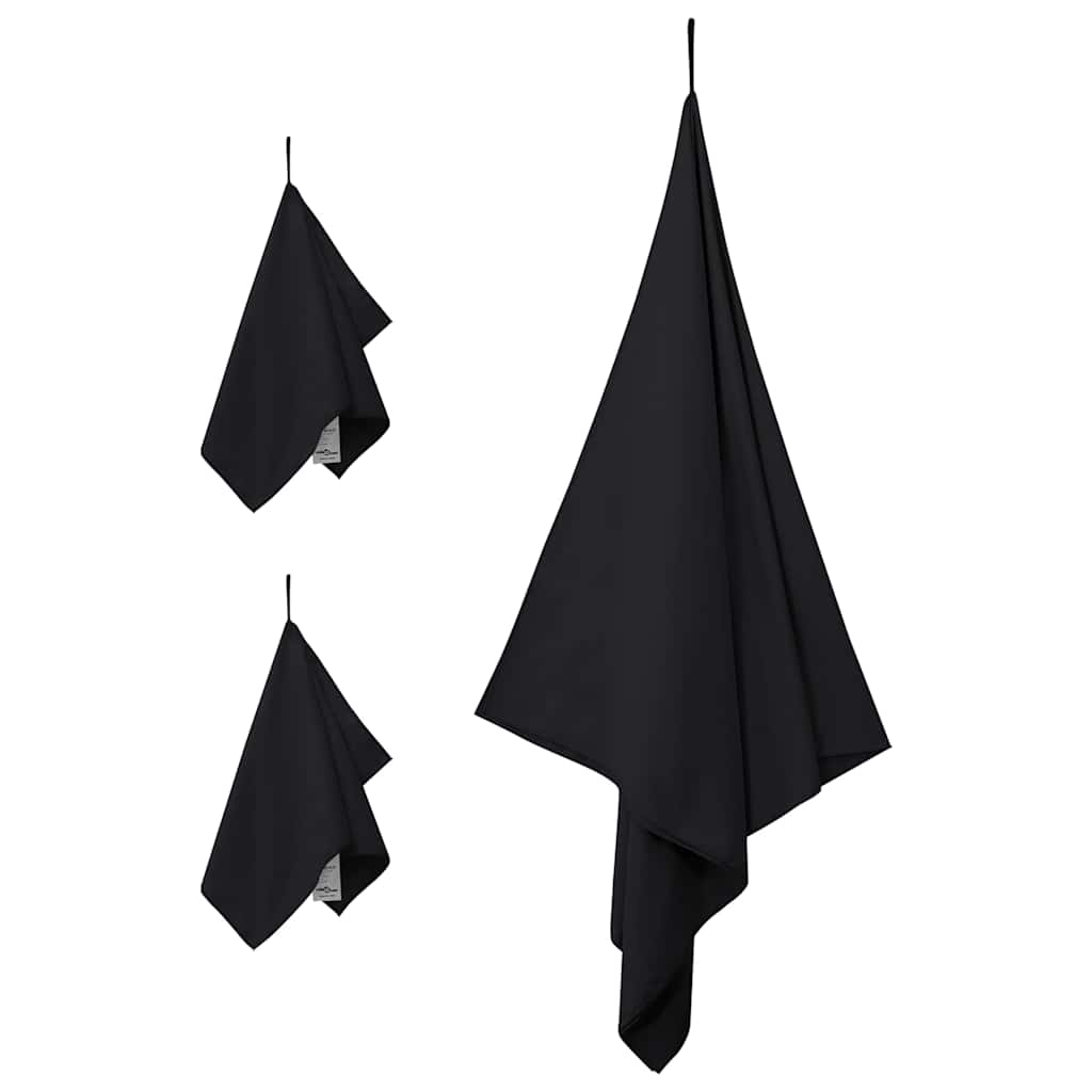 Sporthandtuch Set 3 Pcs Polyester Und Polyamid