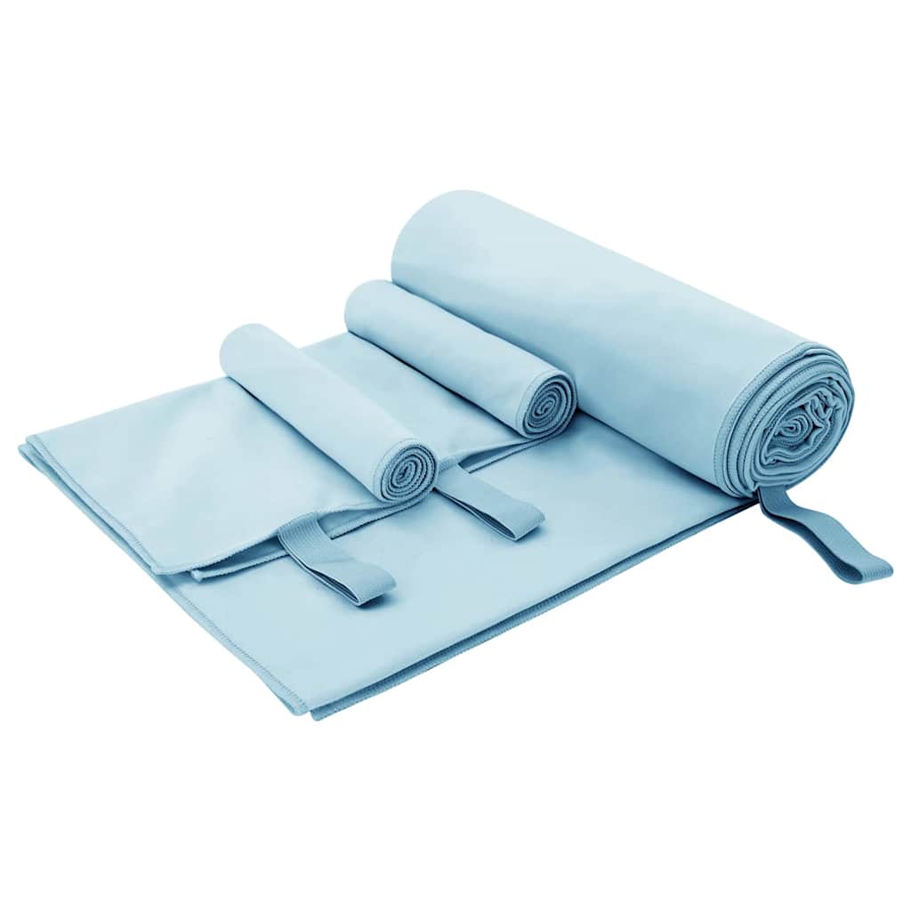 Sporthandtuch Set 3 Pcs Polyester Und Polyamid