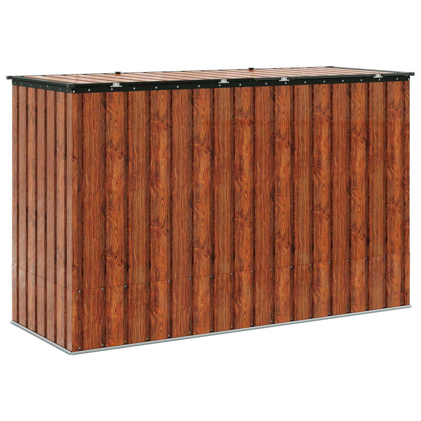 Gartenlagerbox 214 X 82 X 132 Cm Stahl
