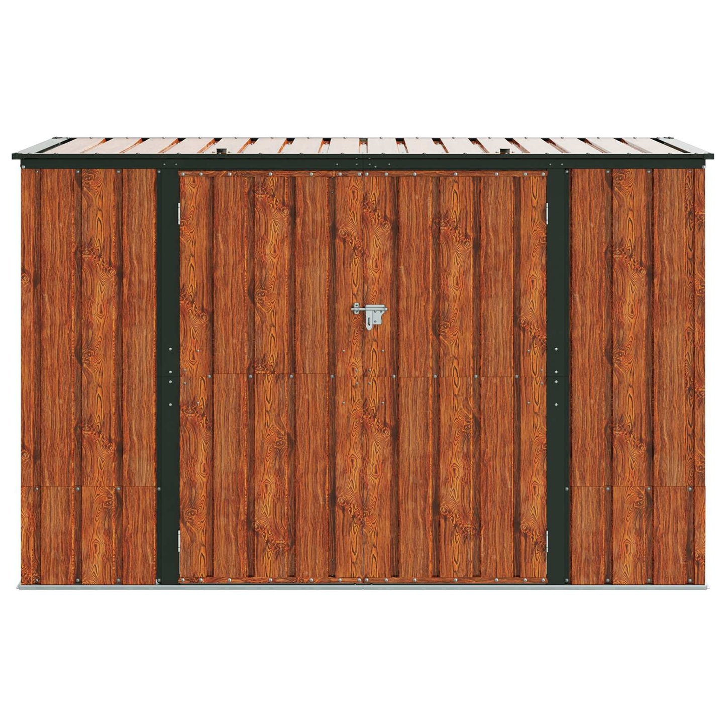 Gartenlagerbox 214 X 82 X 132 Cm Stahl
