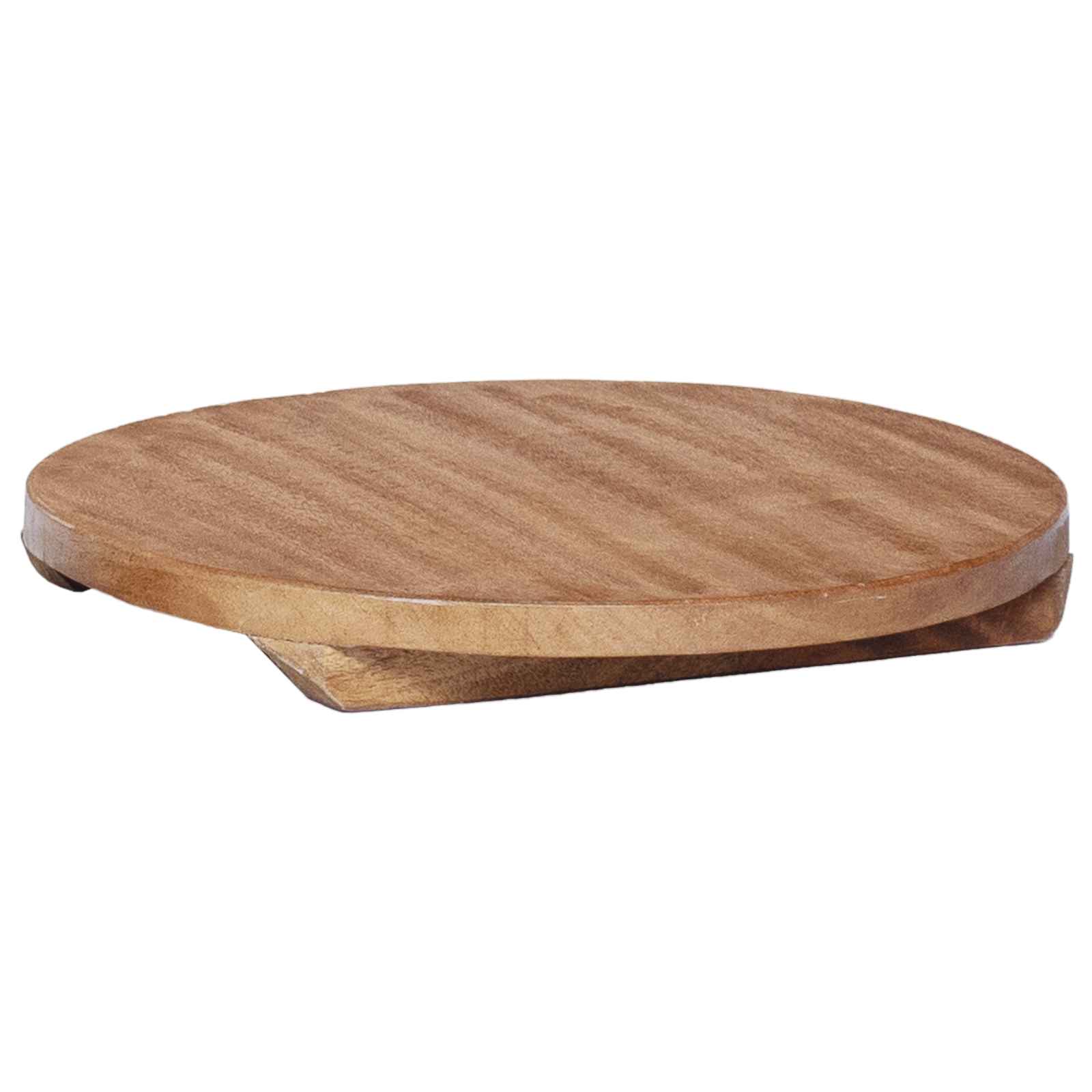 Pflanzenhocker 3 Pcs Braun Mahagoni Holz