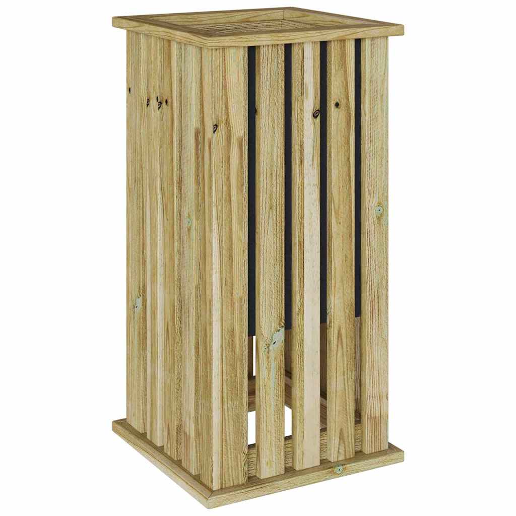 Pflanzkästen Braun 33 X 33 X Imprägniertes Kiefernholz