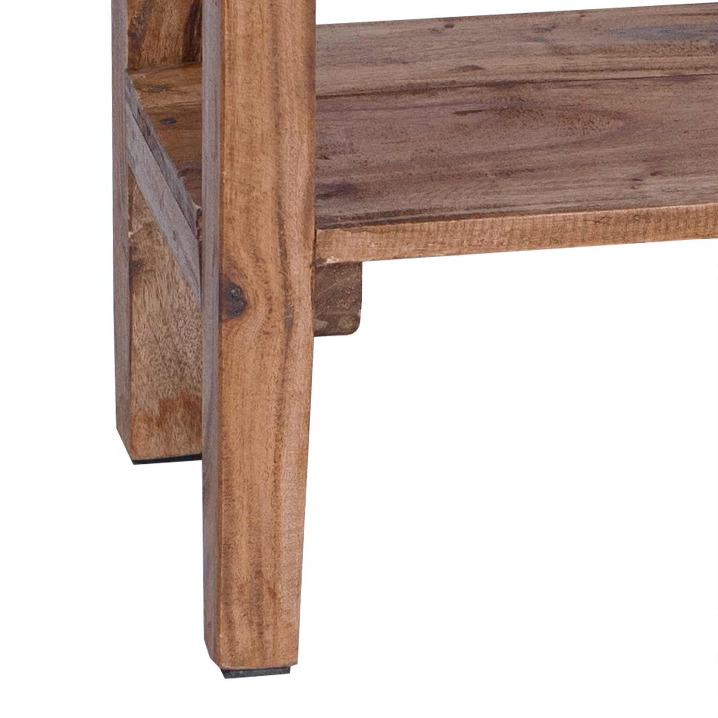 Pflanzenständer Braun 34 X 25 X 52 Cm Mahagoni Holz