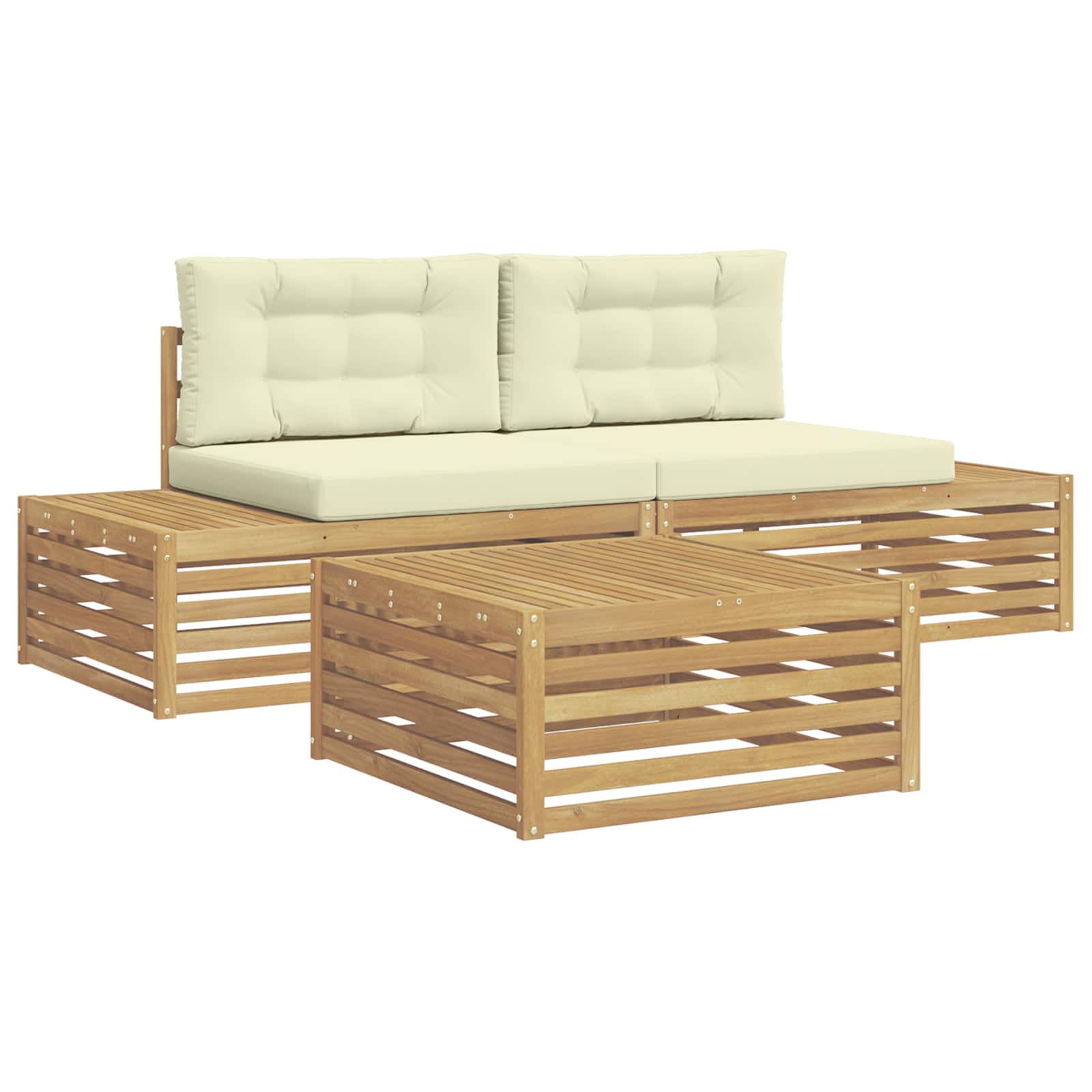 Outdoor-Sofagarnitur 4 Stück