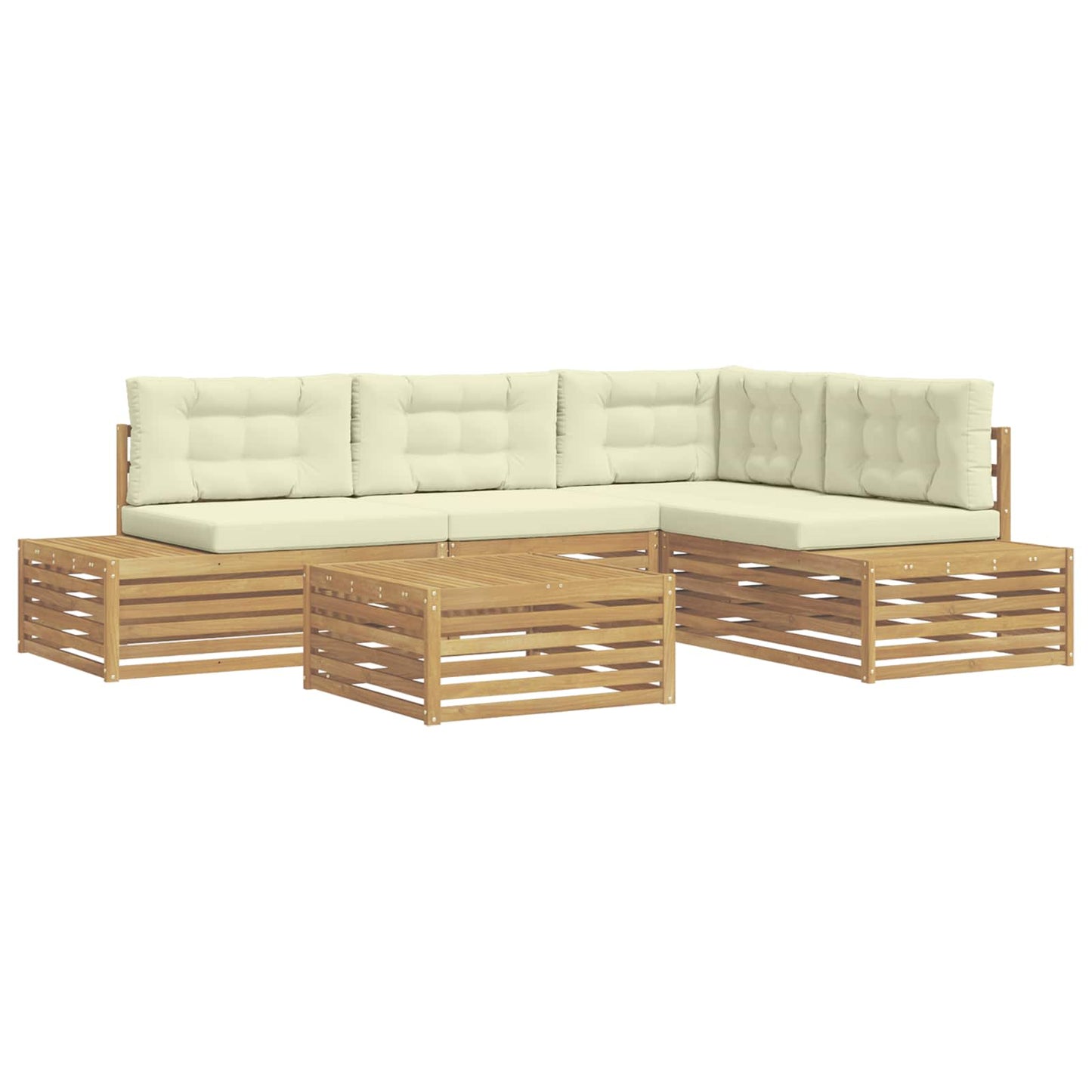 Outdoor-Sofagarnitur 6 Stück
