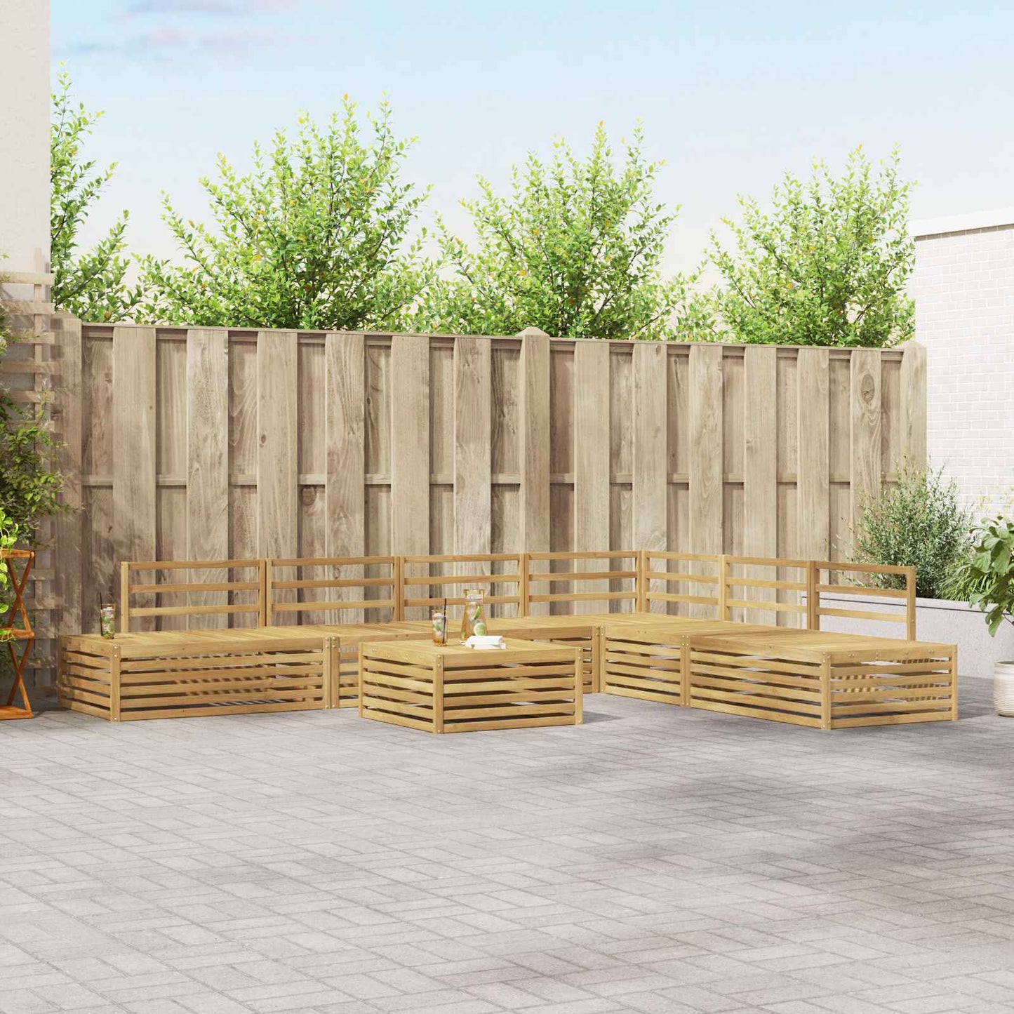 Outdoor-Sofagarnitur 8 Stück
