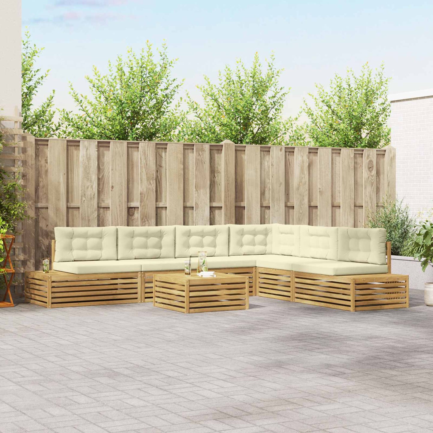 Outdoor-Sofagarnitur 8 Stück
