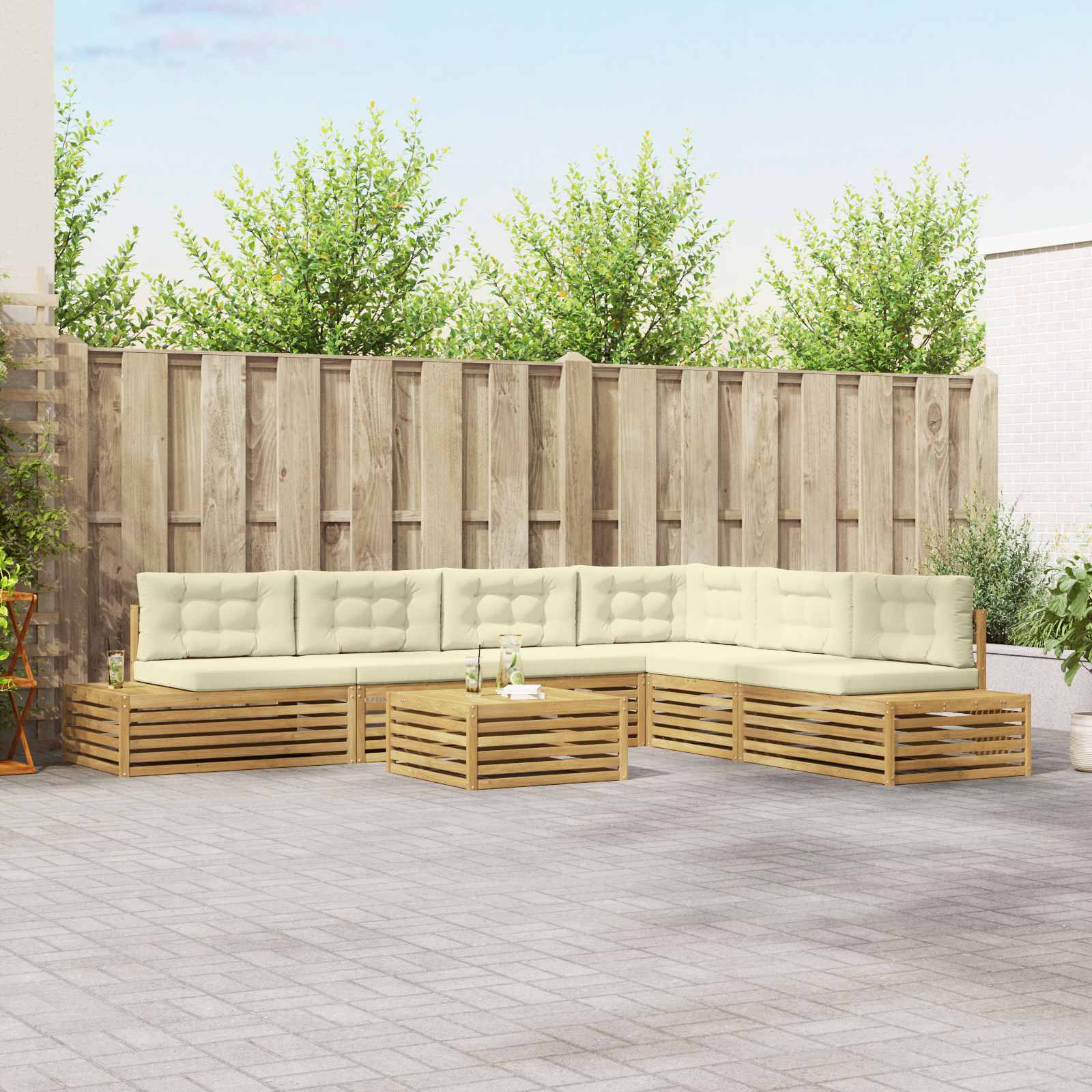 Outdoor-Sofagarnitur 8 Stück
