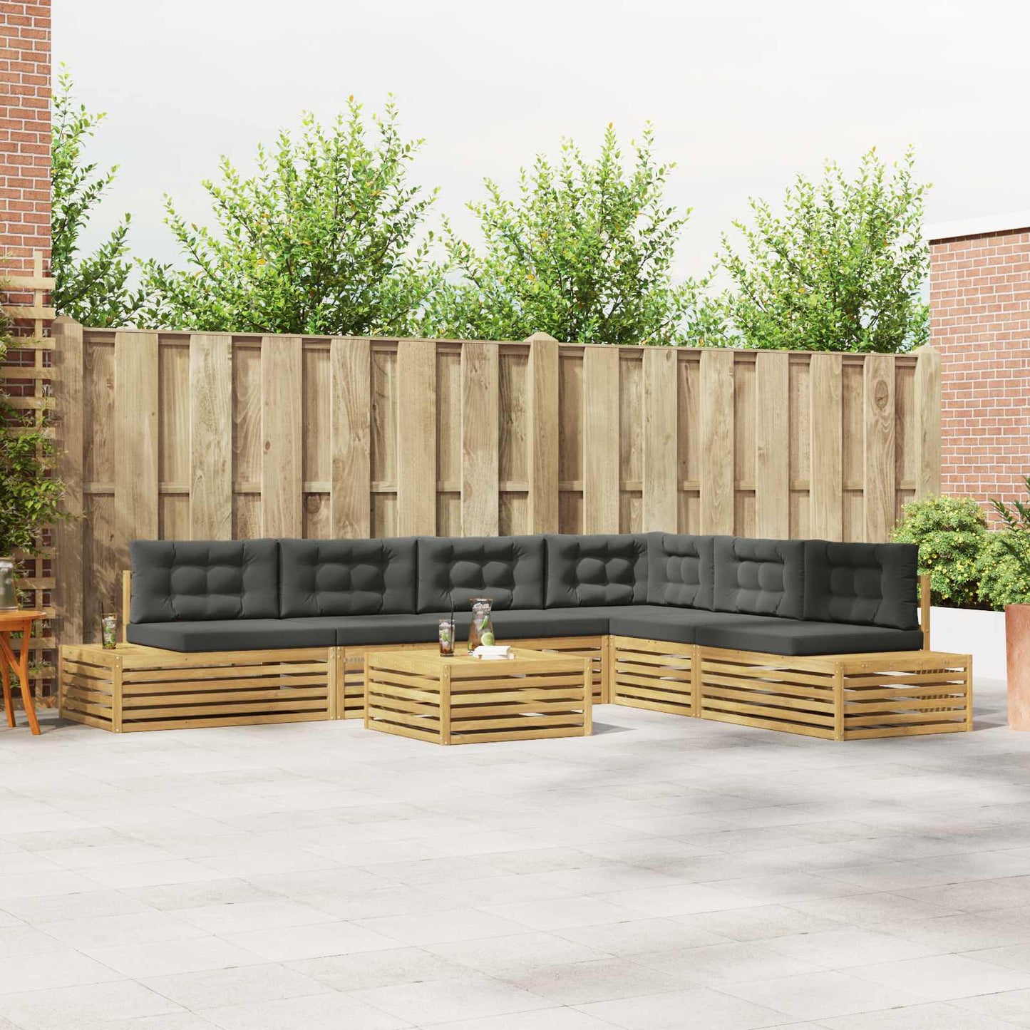 Outdoor-Sofagarnitur 8 Stück