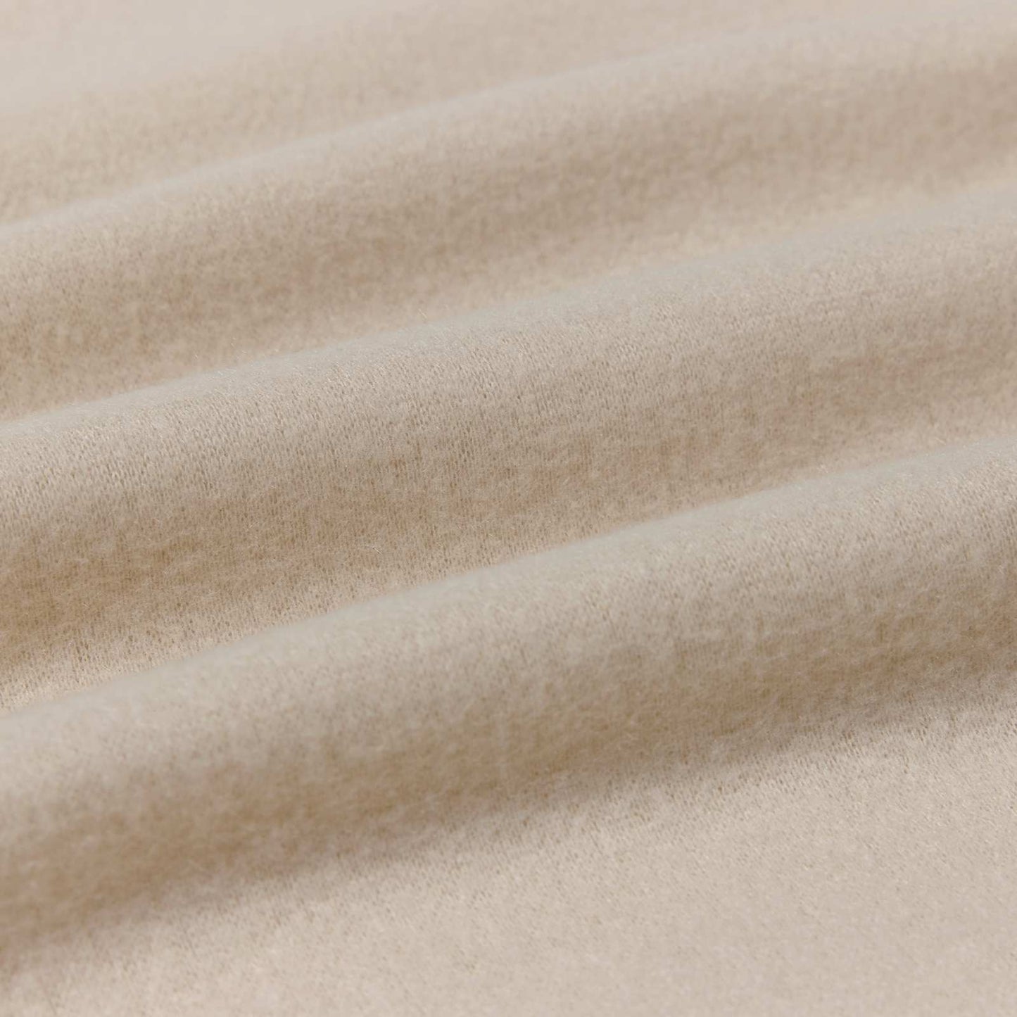Überwurfdecke 170 X 130 Cm Fleece Beige