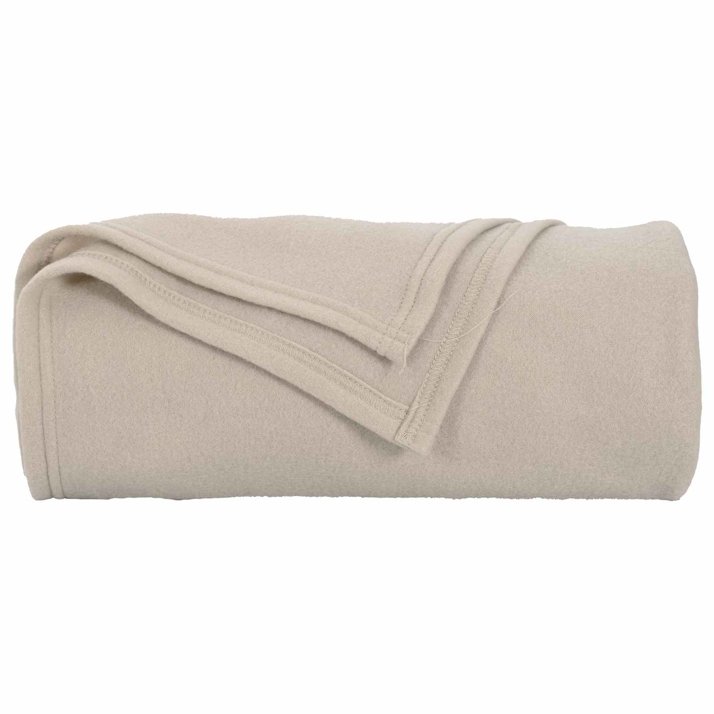 Überwurfdecke 170 X 130 Cm Fleece Beige