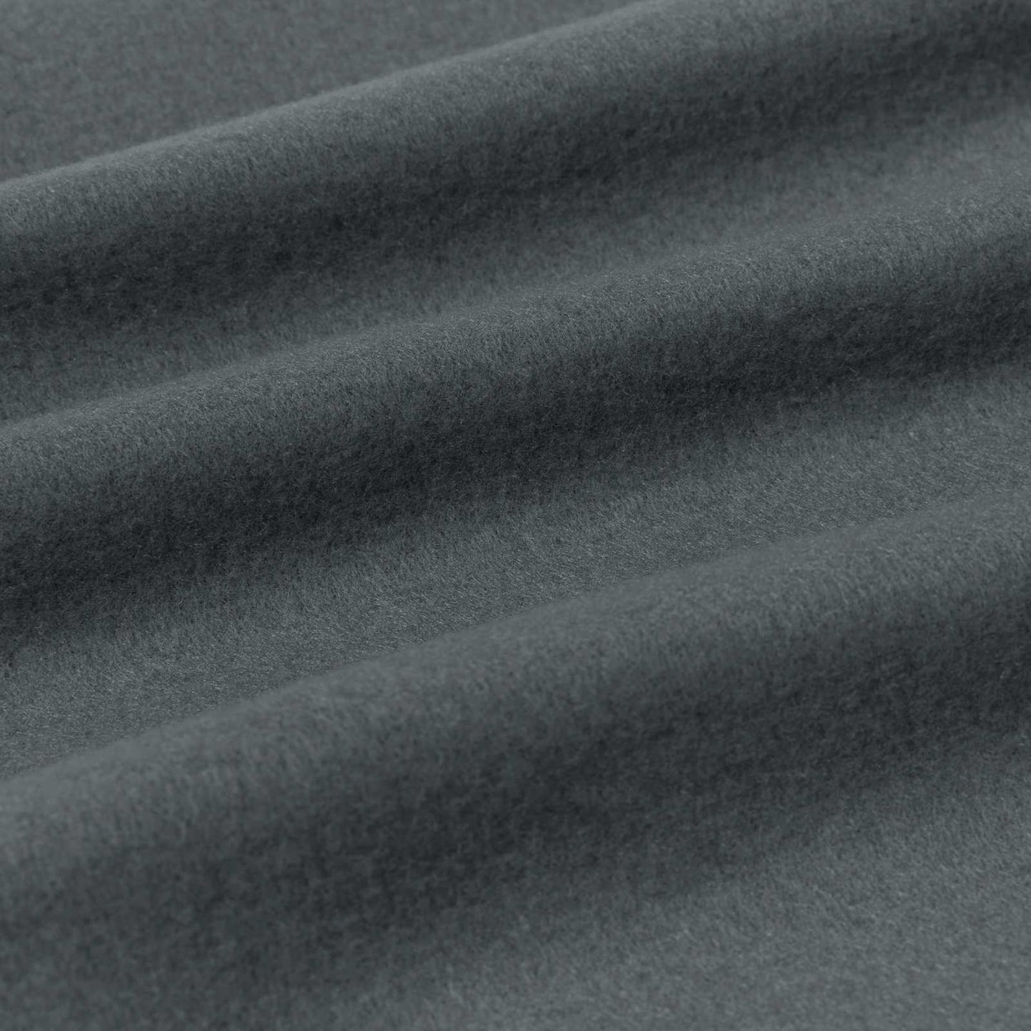 Überwurfdecke 170 X 130 Cm Fleece Dunkelgrau