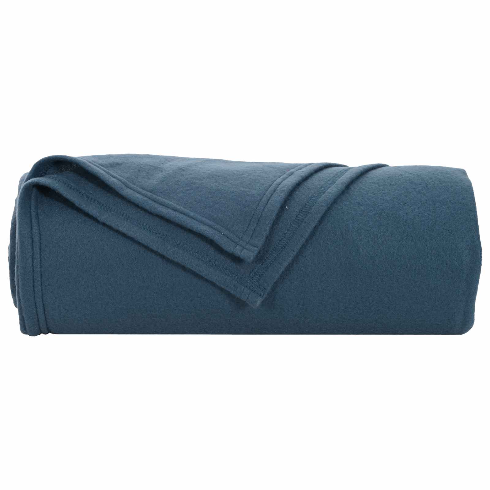 Überwurfdecke 170 X 130 Cm Fleece Marineblau