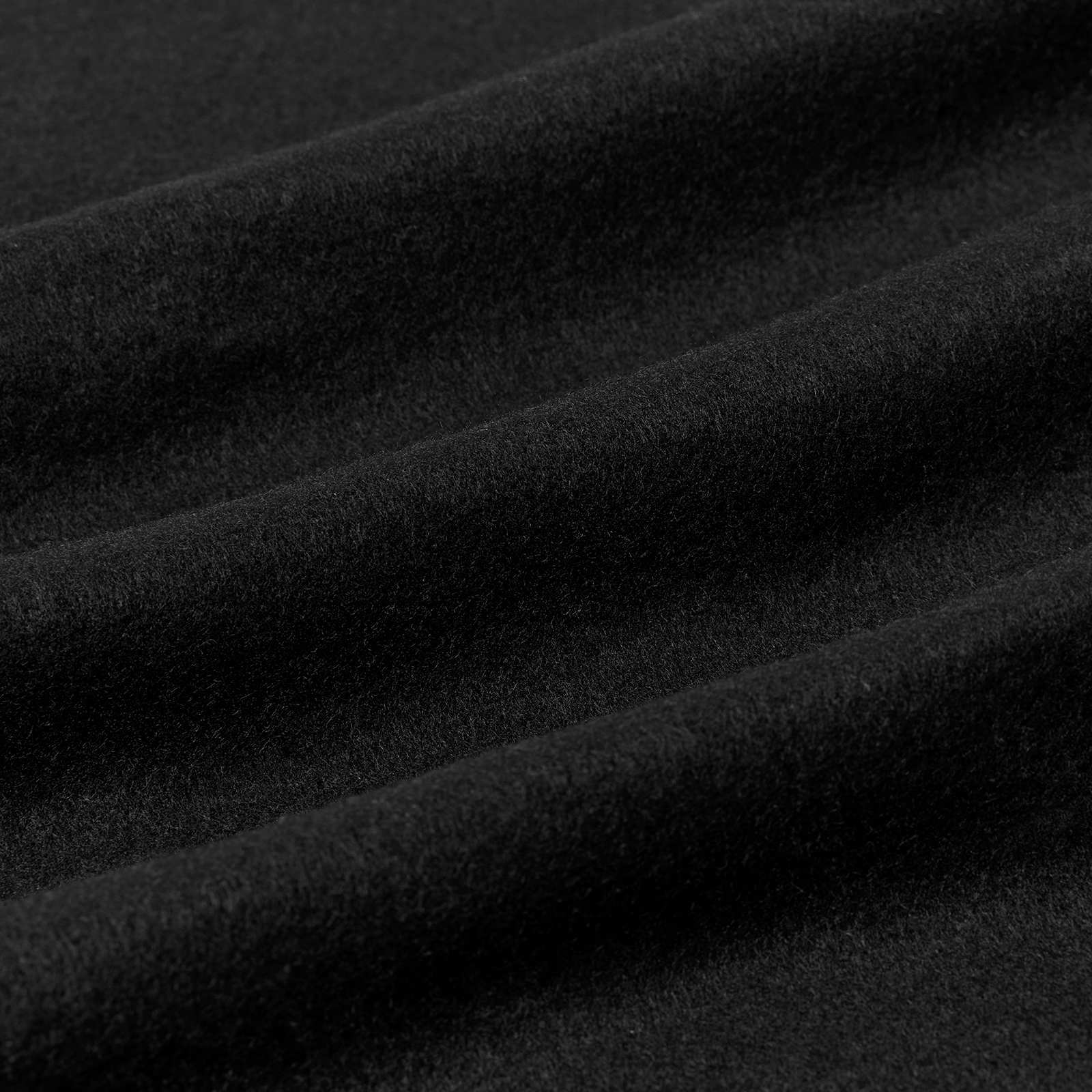 Überwurfdecke 170 X 130 Cm Fleece Schwarz