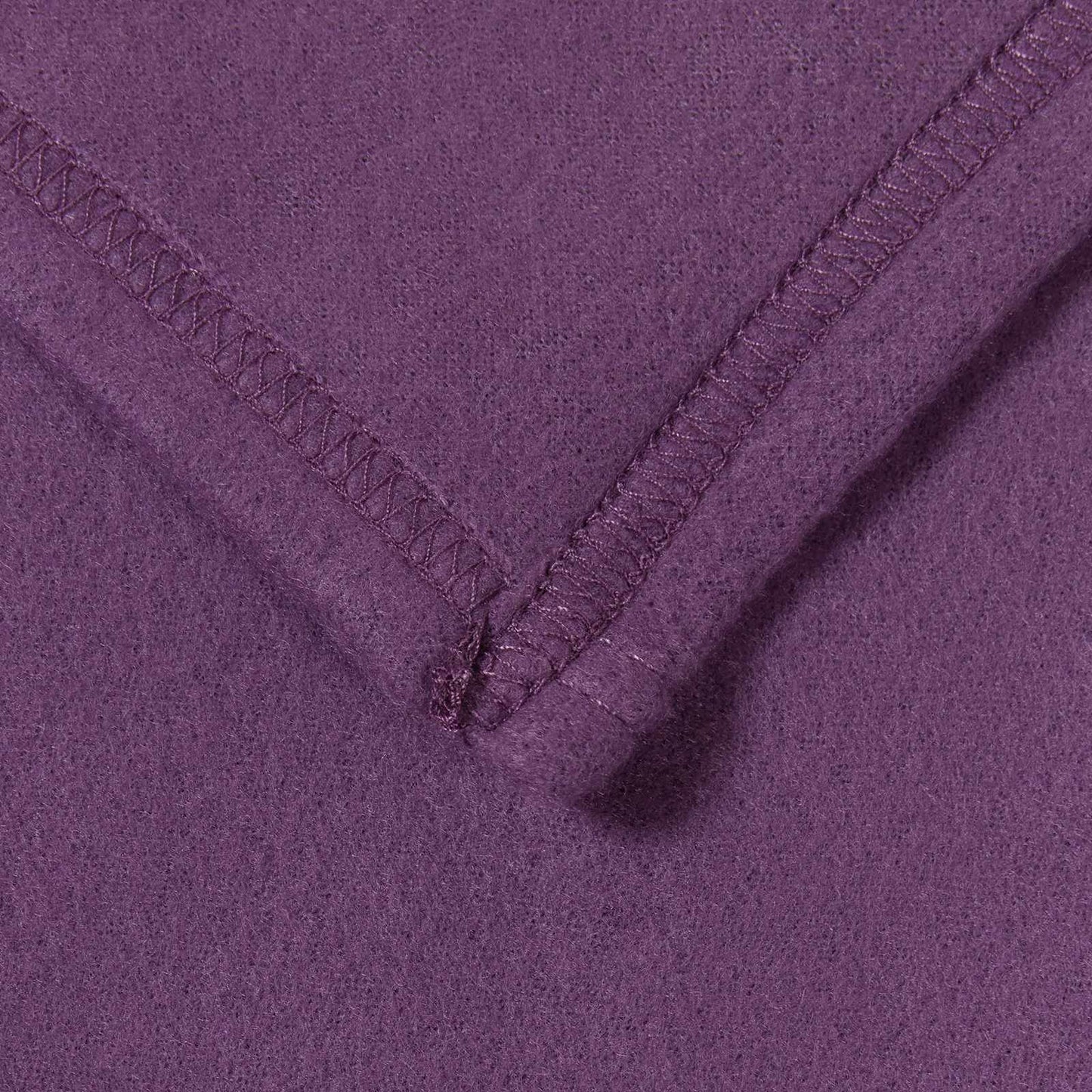Überwurfdecke 170 X 130 Cm Fleece Lila