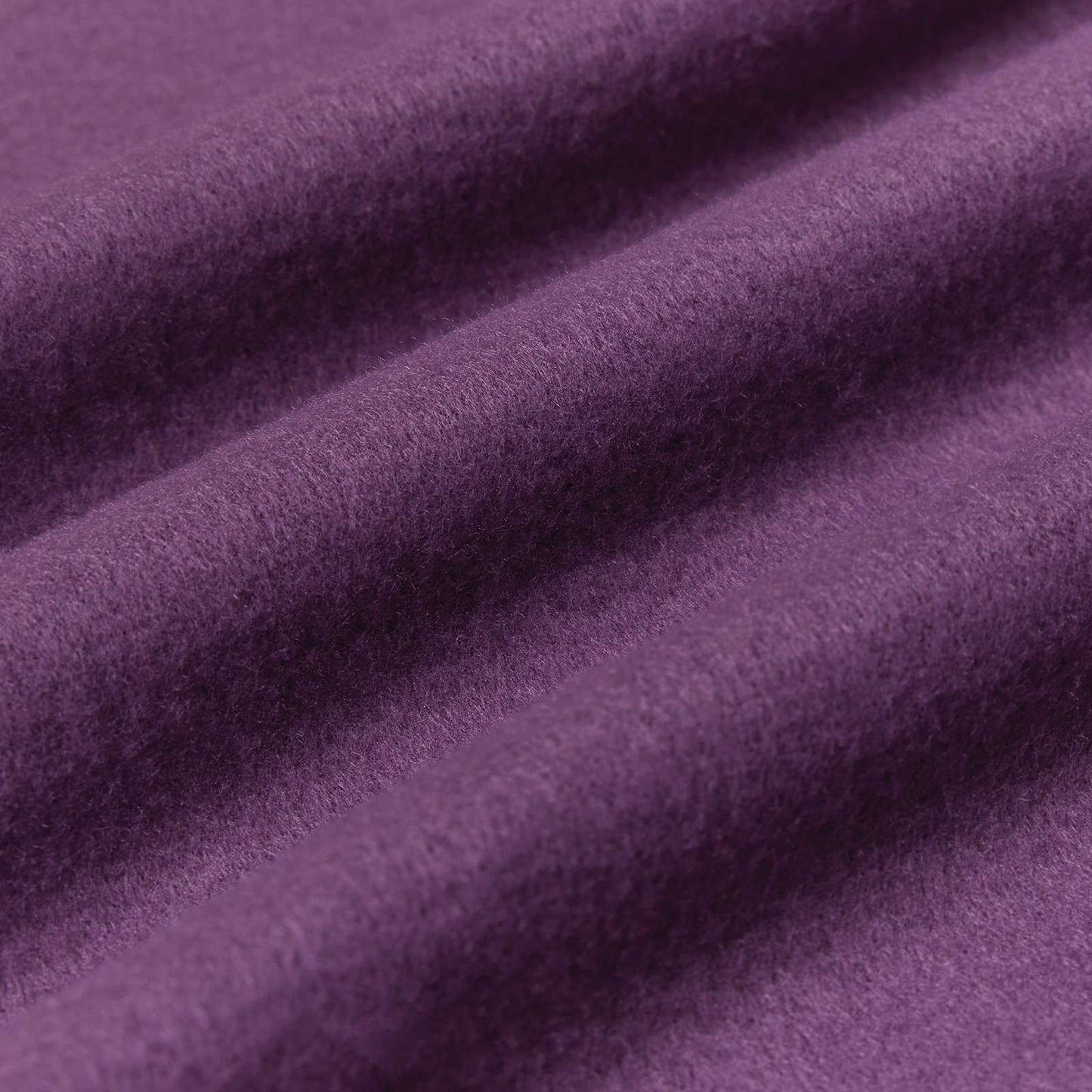 Überwurfdecke 170 X 130 Cm Fleece Lila
