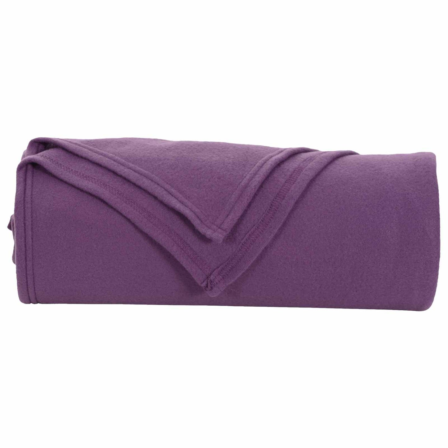 Überwurfdecke 170 X 130 Cm Fleece Lila