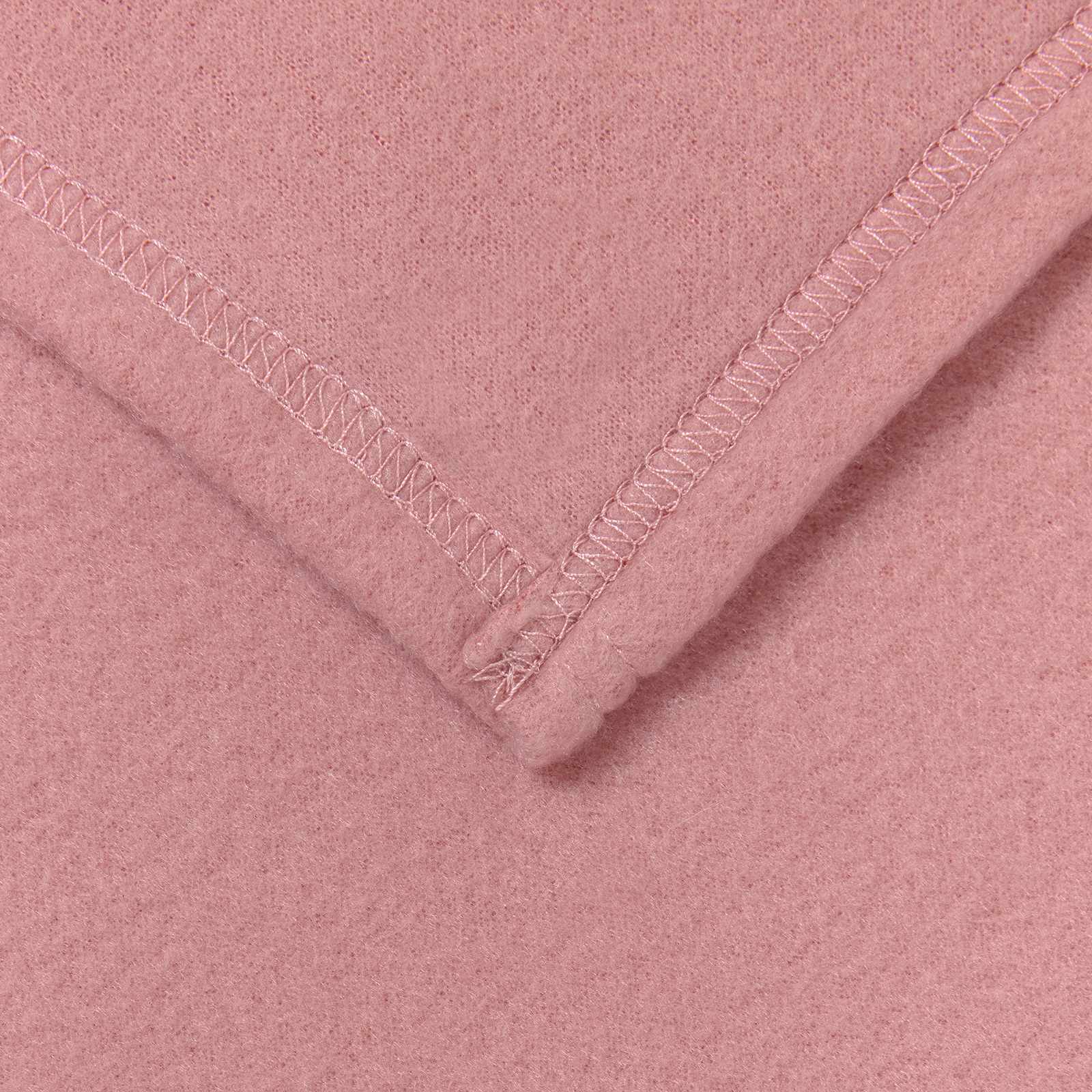 Überwurfdecke 170 X 130 Cm Fleece Rosa