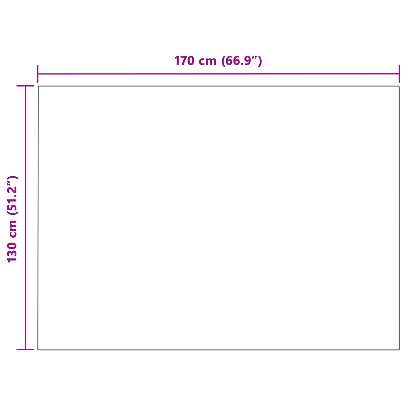 Überwurfdecke 170 X 130 Cm Fleece Rosa